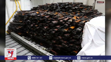 Iran thu giữ hàng nghìn vũ khí trái phép