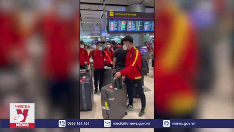 Đội tuyển Việt Nam đến Singapore, sẵn sàng cho trận đấu