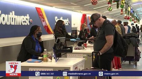 Bão tuyết tại Mỹ ảnh hưởng hàng nghìn chuyến bay