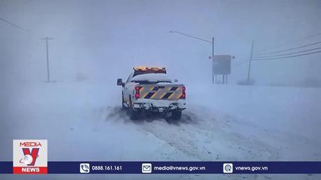 Thương vong do bão tuyết tại Mỹ tăng mạnh