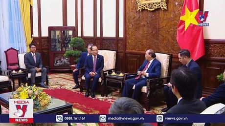 Chủ tịch nước tiếp các Đại sứ Sri Lanka và Campuchia  