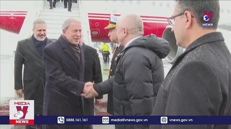  Bộ trưởng quốc phòng Nga, Thổ Nhĩ Kỳ, Syria đàm phán