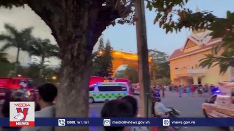 Campuchia khống chế hỏa hoạn ở sòng bài