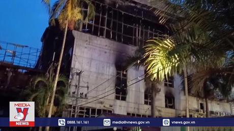 Số người thiệt mạng trong vụ cháy ở Campuchia tiếp tục tăng