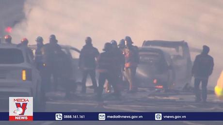 Cháy hầm cao tốc gây thương vong ở Hàn Quốc