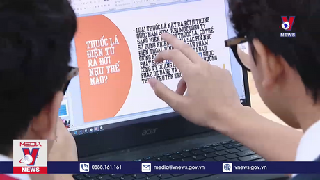 Lá chắn phòng vệ cho học sinh trước thuốc lá điện tử