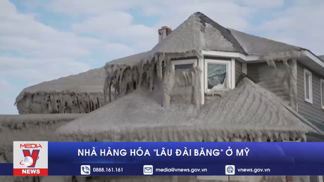 Nhà hàng hóa “lâu đài băng” ở Mỹ