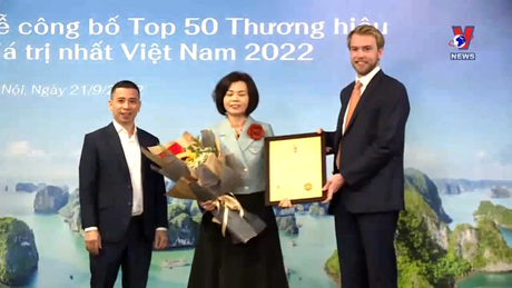 Vinamilk - thương hiệu thực phẩm có giá trị nhất Việt Nam