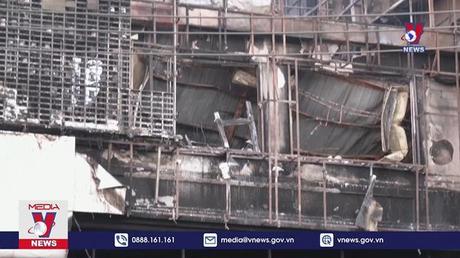 Tạm dừng cứu hộ trong vụ cháy sòng bài tại Campuchia