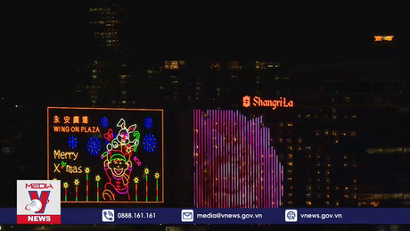 Rộn ràng không khí đón Năm Mới tại Hong Kong (Trung Quốc)