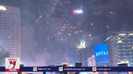 Hoạt động đón Năm Mới sôi nổi ở Indonesia