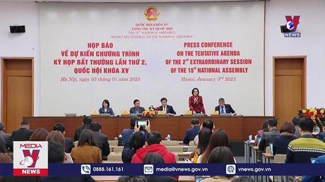 Quốc hội sẽ xem xét công tác nhân sự tại kỳ họp bất thường lần thứ 2 