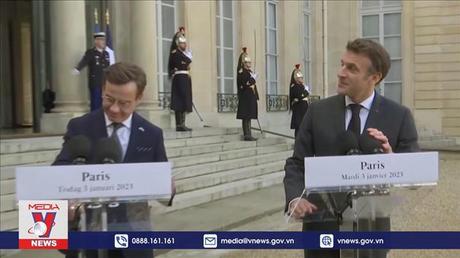 Pháp, Thụy Điển thảo luận vấn đề năng lượng và Ukraine