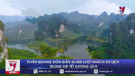 Tuyên Quang đón gần 36.000 lượt khách du lịch trong dịp Tết dương lịch