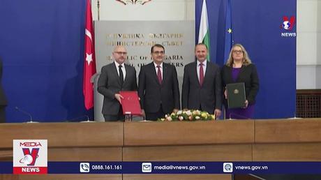 Bulgaria và Thổ Nhĩ Kỳ ký thỏa thuận vận chuyển khí đốt