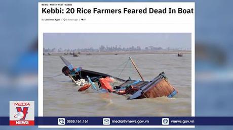 Đắm tàu tại Nigeria gây nhiều thương vong