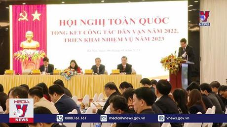 Dân vận phải bám sát cơ sở, tạo niềm tin trong nhân dân