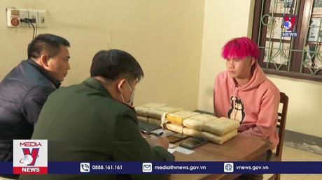 Điện Biên bắt 2 đối tượng vận chuyển 60.000 viên ma túy