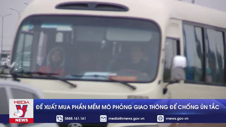 Đề xuất mua phần mềm mô phỏng giao thông để chống ùn tắc