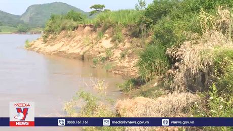 Sớm xây dựng bờ kè chống sạt lở bờ sông Mã