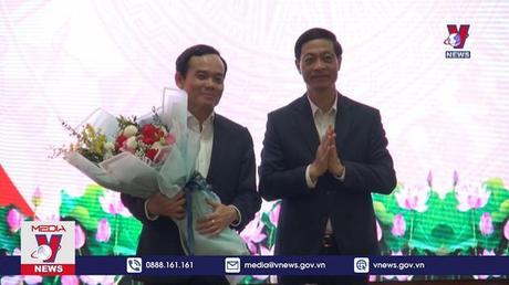 Đồng chí Đỗ Mạnh Hiến điều hành hoạt động của Thành ủy Hải Phòng