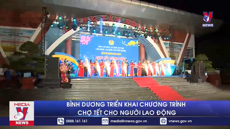 Bình Dương triển khai chương trình chợ Tết cho người lao động