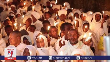 Tín đồ Chính thống giáo đón Giáng sinh tại Ethiopia