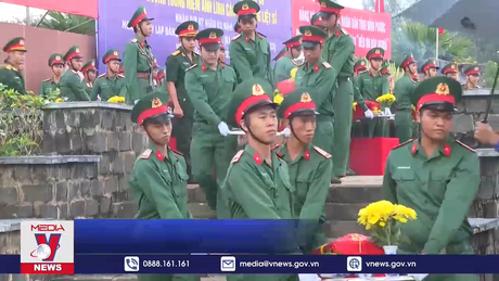 Bình Phước truy điệu và an táng 89 hài cốt liệt sĩ