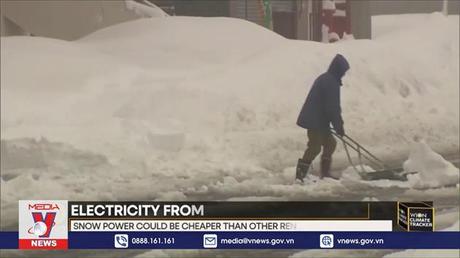 Nhật Bản thử nghiệm sản xuất điện từ tuyết