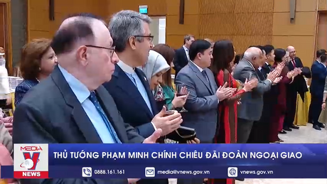 Thủ tướng Phạm Minh Chính chiêu đãi Đoàn Ngoại giao