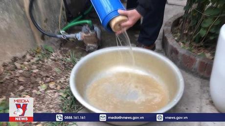 Hàng trăm hộ dân ở Hải Dương thiếu nước sinh hoạt