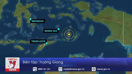 Động đất mạnh tại Indonesia