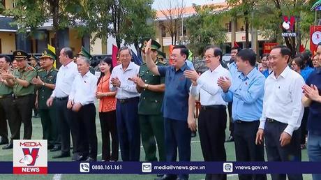 Chủ tịch Quốc hội chúc Tết tại An Giang 