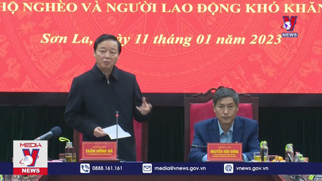 Phó Thủ tướng Trần Hồng Hà chúc Tết tại Sơn La 