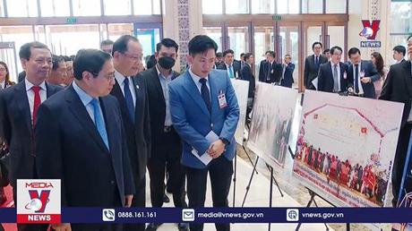 Triển lãm về thành tựu kinh tế Việt Lào