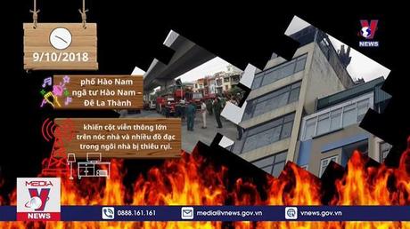 Cảnh báo nguy cơ cháy nổ từ đốt vàng mã