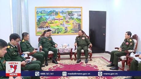 Bộ Quốc phòng hai nước Việt Nam và Lào tăng cường hợp tác