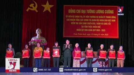 Đại tướng Lương Cường kiểm tra công tác SSCĐ