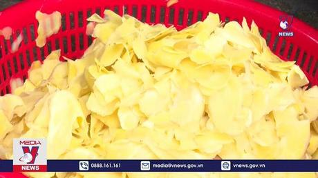 Làng nghề Mứt gừng Kim Long vào vụ Tết 