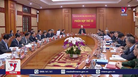 Phiên họp thứ 23, BCĐ Trung ương về phòng, chống tham nhũng 