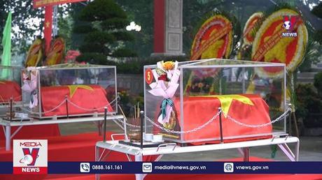 Tây Ninh truy điệu, an táng hài cốt liệt sỹ quân tình nguyện