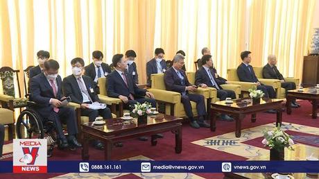 Chủ tịch Quốc hội Hàn Quốc Kim Jin Pyo hội kiến lãnh đạo TP.HCM