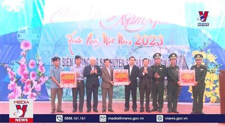 Ủy ban Trung ương MTTQ Việt Nam chúc Tết tại vùng biên Kon Tum