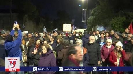 Biểu tình lớn phản đối kế hoạch cải cách tư pháp ở Israel