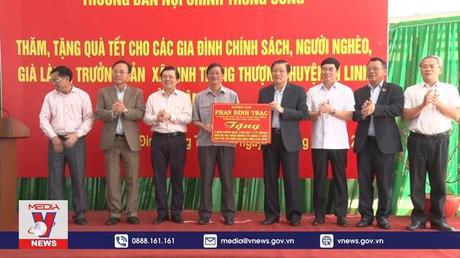 Ban nội chính Trung ương thăm, tặng quà Tết tại Lâm Đồng