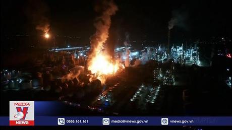 Nổ nhà máy hóa chất ở Trung Quốc