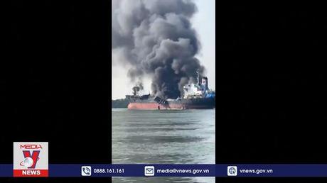 Nổ tàu chở dầu ở miền Trung Thái Lan