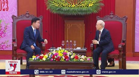 Tổng Bí thư tiếp Chủ tịch Quốc hội Hàn quốc     