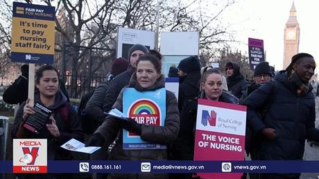 Tiếp diễn đình công trong ngành y tế và giáo dục Anh