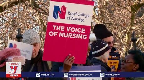 Các y tá ở Anh bắt đầu các cuộc đình công mới